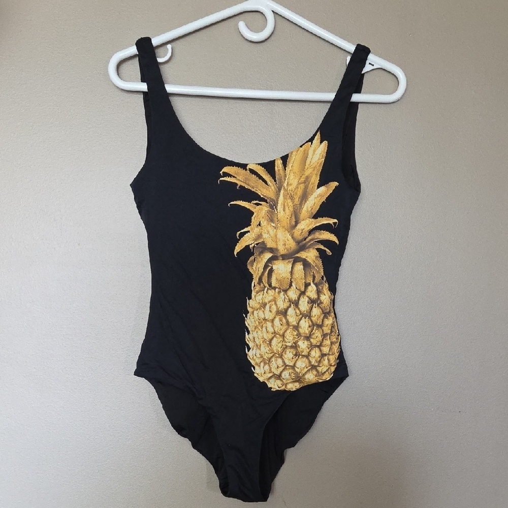 Onia Kelly Pineapple One Piece Swimsuit Size S
